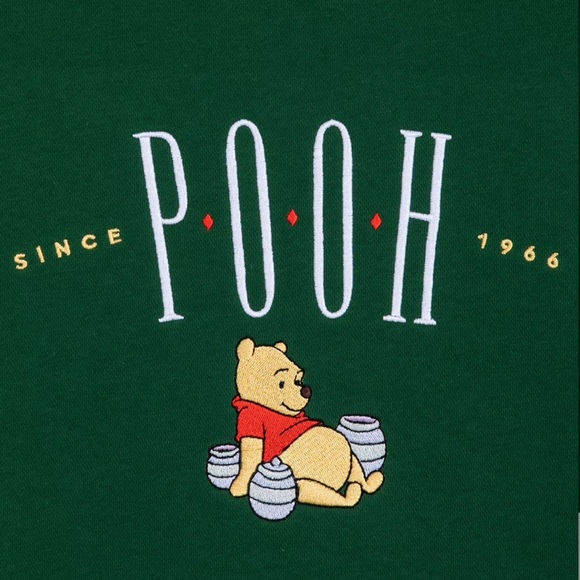 Winnie the pooh green crewneck (great condition!) - Picture 2 of 8